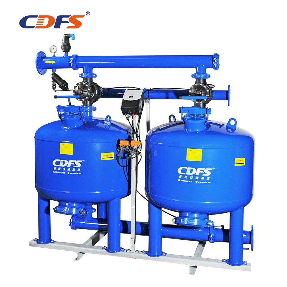 Cdfs Irrigation Sand Filter Water Treatment 40 Micron