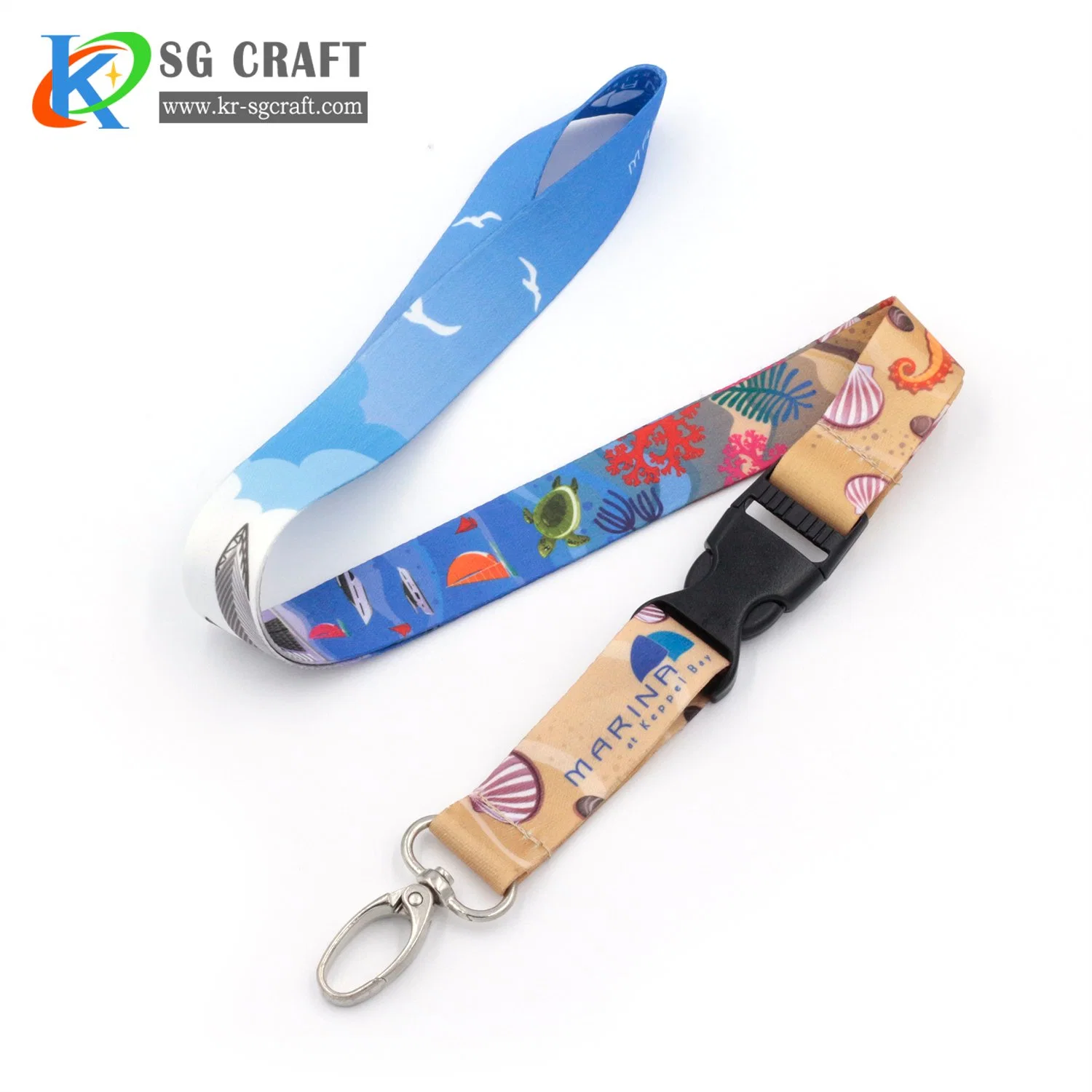 Factory Price Custom Logo Sublimation Lanyard ID Card Holder Gifts