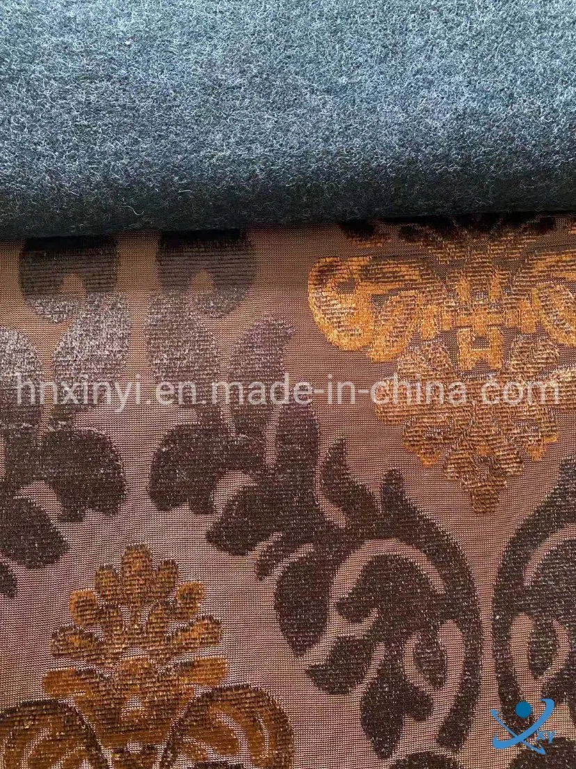 2023 nouveau rideau de style européen nappe de coussin en tissu lourd canapé Sellerie tissu jacquard tissu chenille