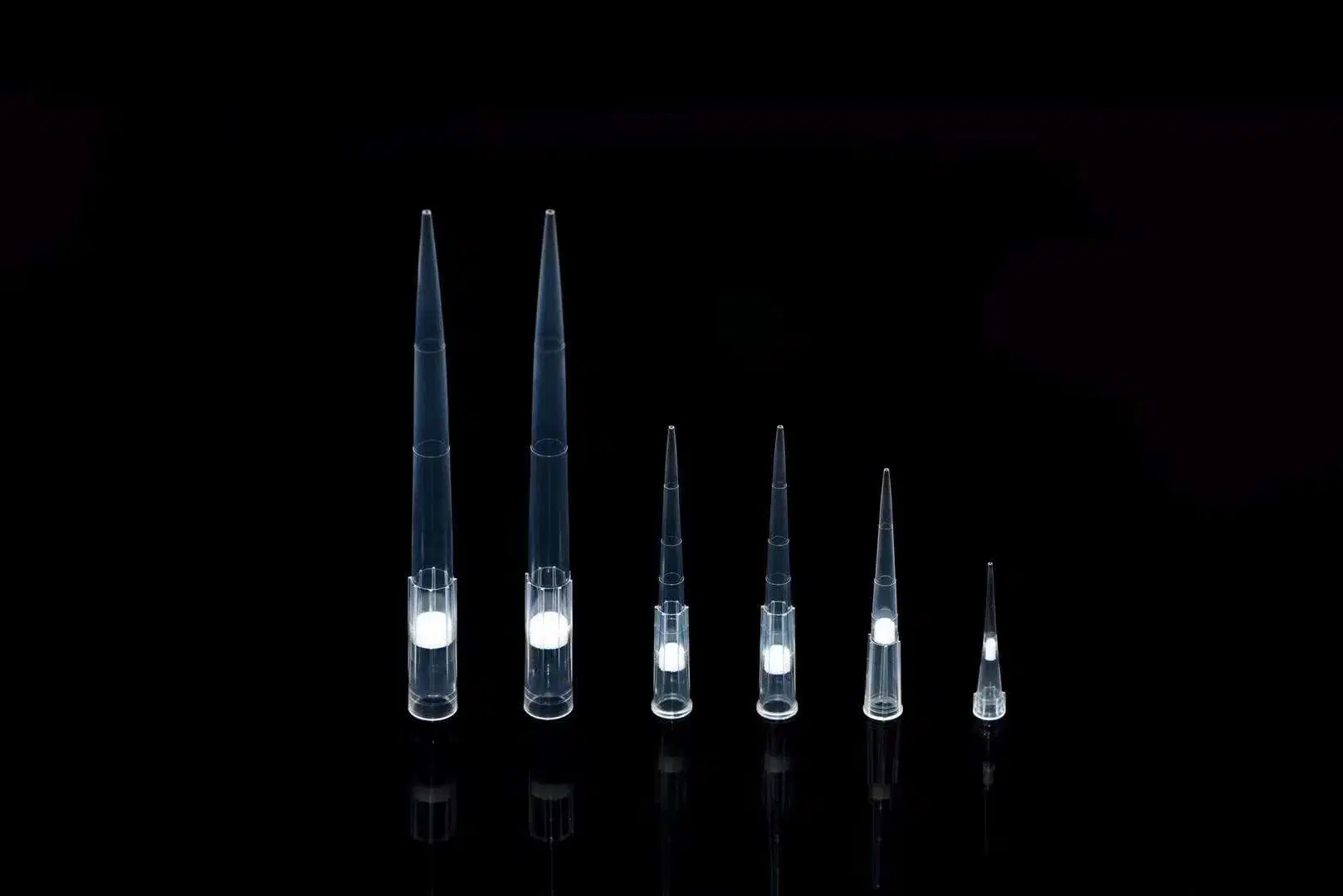 Fournitures médicales jetables pointes standard pointes de pipettes filtre en polypropylène 10UL 5 ml