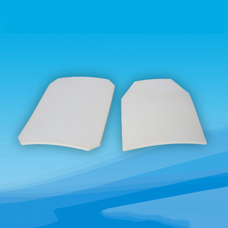 White 98 99% Wear Protection Alumina Lining Ceramic Plate for Bullet Proof Vest