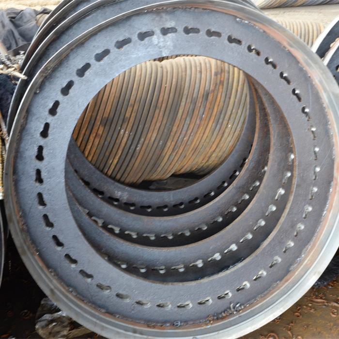 800-1200mm Diameter Spun Pile Pipe End Plate Flange