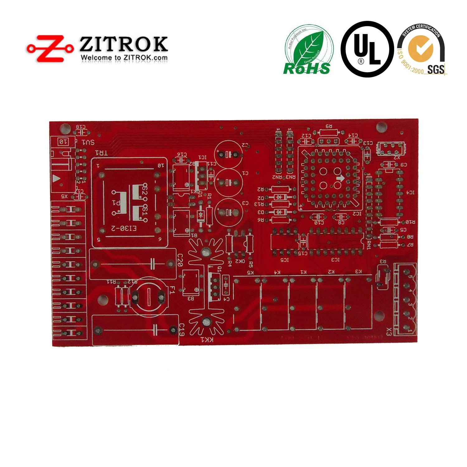 Placa de cámara CCTV EMS FR4 94V0 placa de PCB y Montaje de PCB multicapa