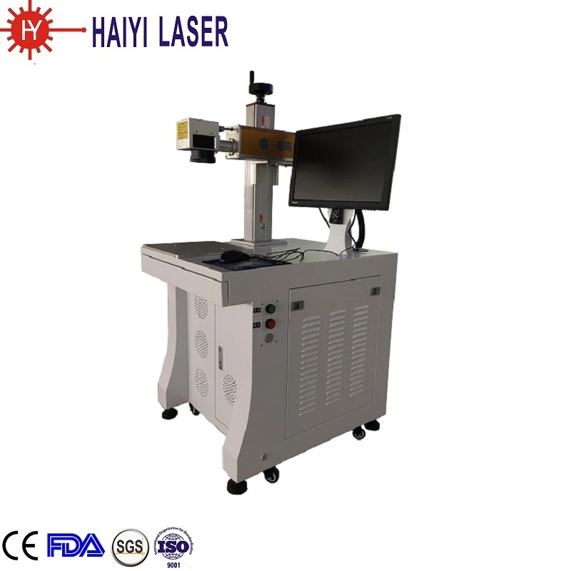 Stainless Steel Products Marking in Hardware Industry, Desktop / Portable Optical Fiber Laser Marking Machine