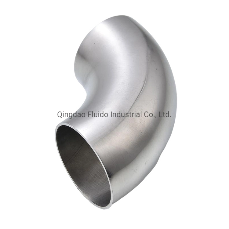 Customized Size 45 90 Degree Butt Weld Pipe Fitting Seamless Stainless Steel Elbow