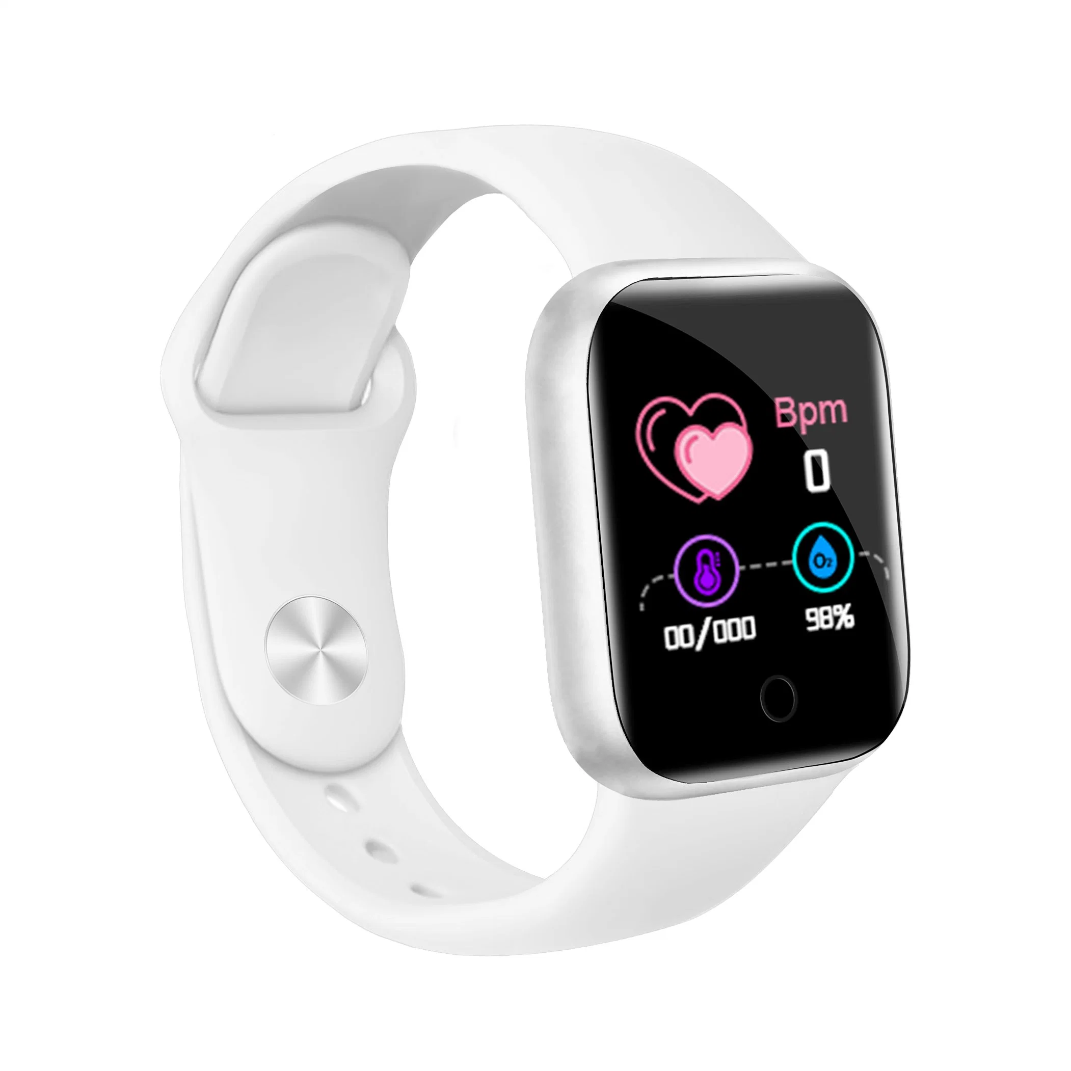 Популярные продажи Пополнение интеллектуальных часов Y68 Health Fitness Tracker Смарт-часы Wristband D20 Y68s