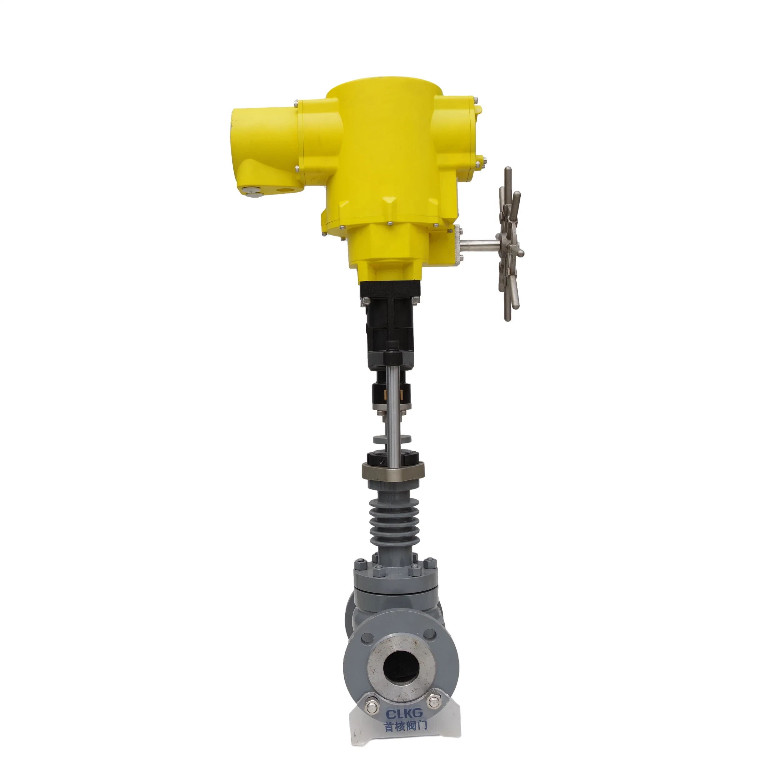 Electric Steam High Temperature Gas Regulating Valve Control Valve with Light Weight