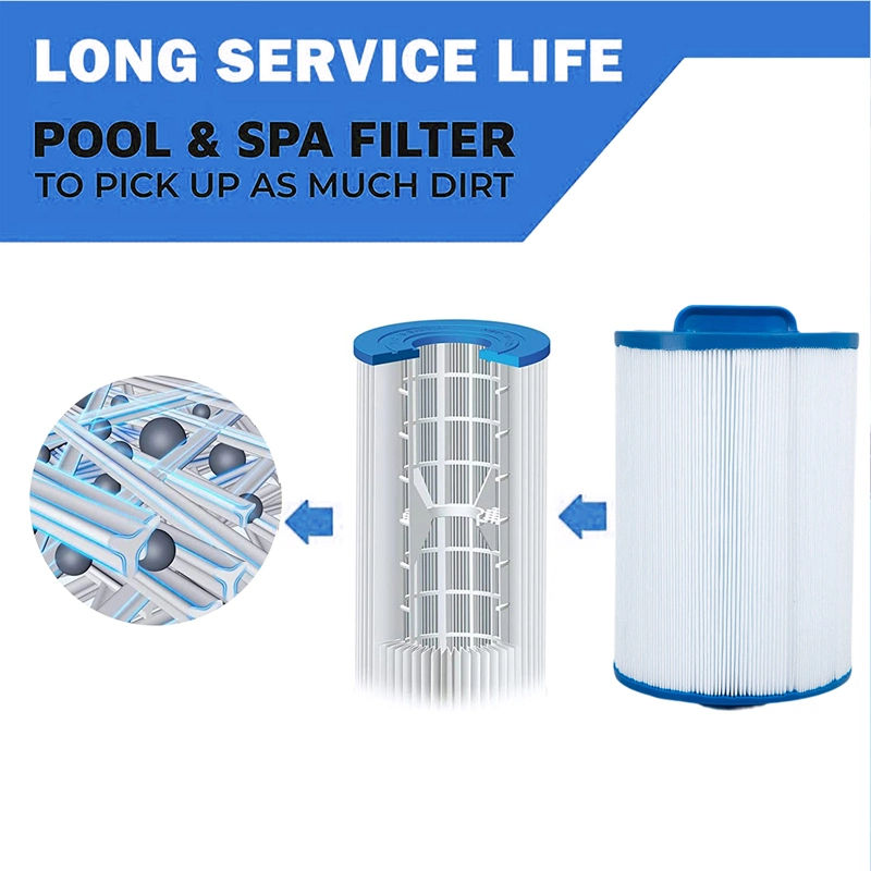 Nuevo filtro de piscina inflable de reemplazo de llegada para filtros de spa de piscina Filtro de la bañera de hidromasaje