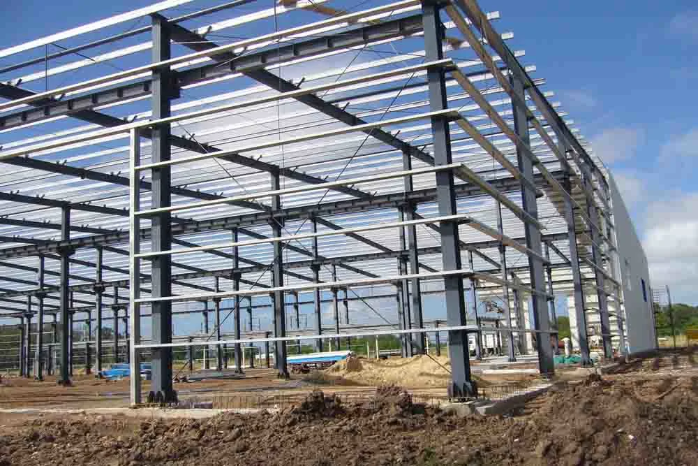 Large Span Steel Frame Warehouse Big Storage