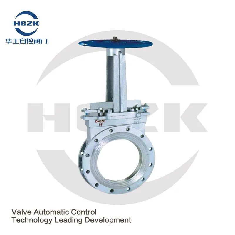 Non-Leakage Sewage Manual Concealed Rod Knife Gate Valve