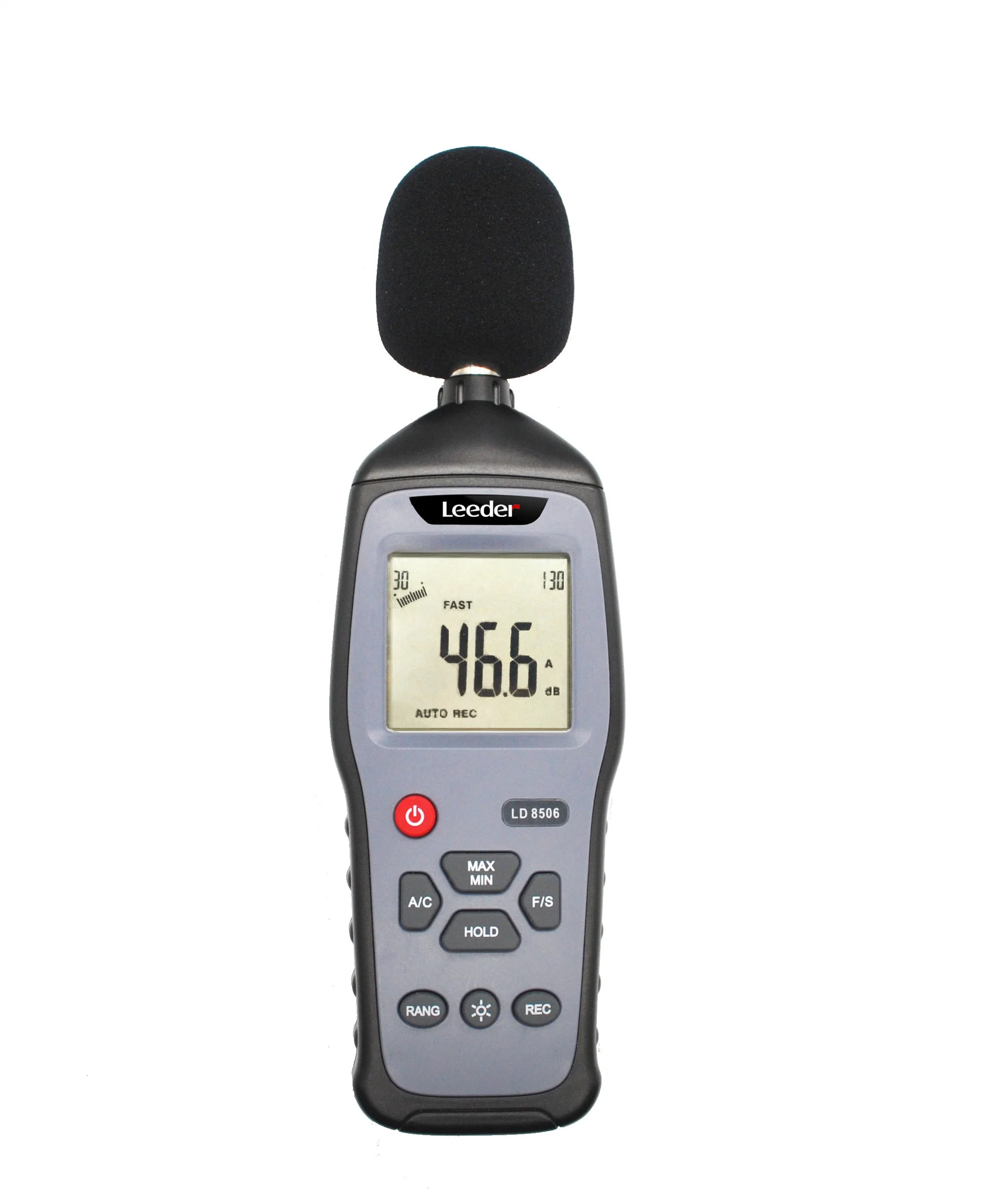 2-in-1 Multifunctional Sound Level Meter dB Noise Meter with Data Logger Ld8506m