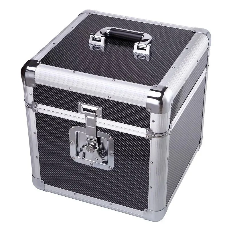 Aluminum CD Briefcase Include Top Grade Shockproof Cotton (KeLi-1122)