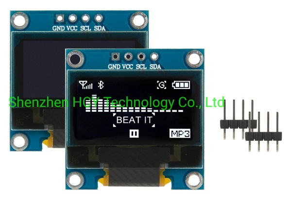 وحدة Mini OLED عالية الأداء ومتعددة الاستخدامات مع واجهة i2c ودقة 128X64 للتطبيقات الطبية والمستشعر والآلات والتطبيقات الأخرى