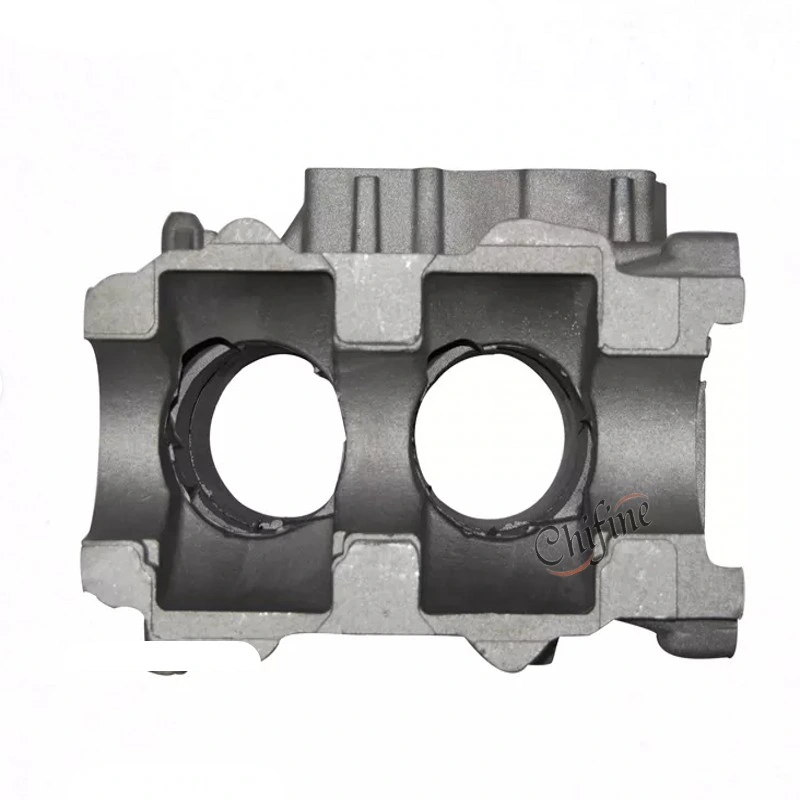 Customized Ggg50 Qt500-7 Ductile Iron Casting and Machining Engine Cylinder Block