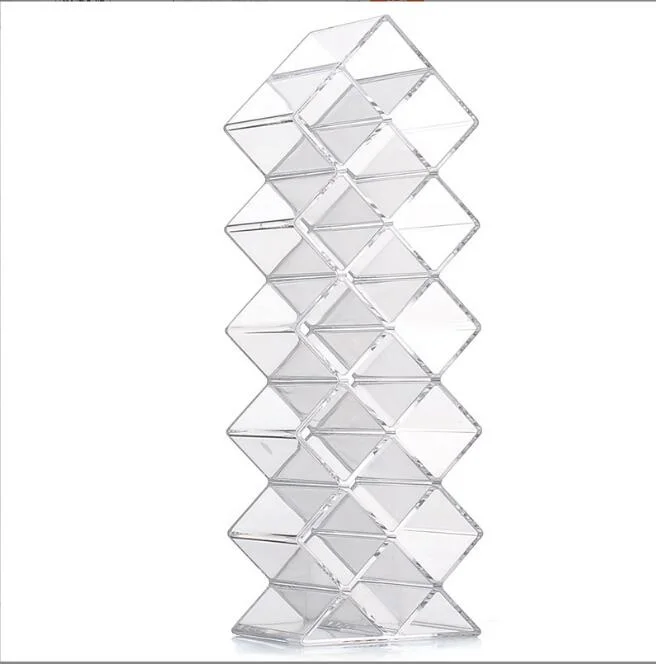 Lipstick Stand 16 Lattice Creative Vertical Lipstick Storage Box