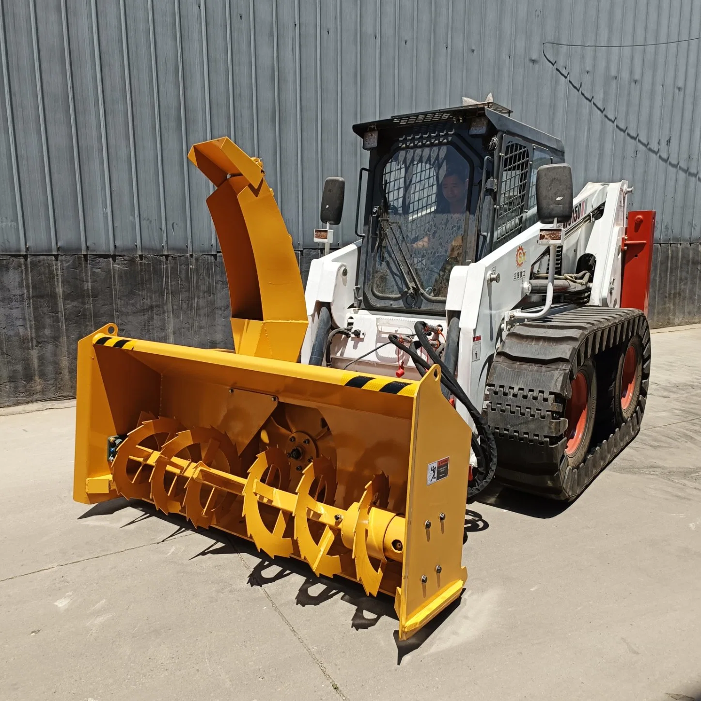 Skid Steer Loader Snow Blower Hydraulic Snow Blower Machine