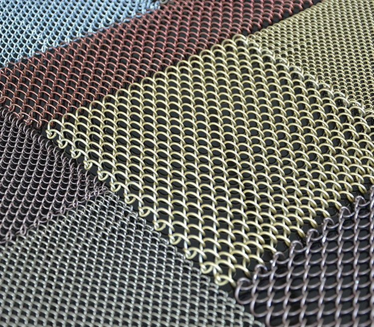 Decorative Mesh Screen Metal Fabric Curatain for Decoration