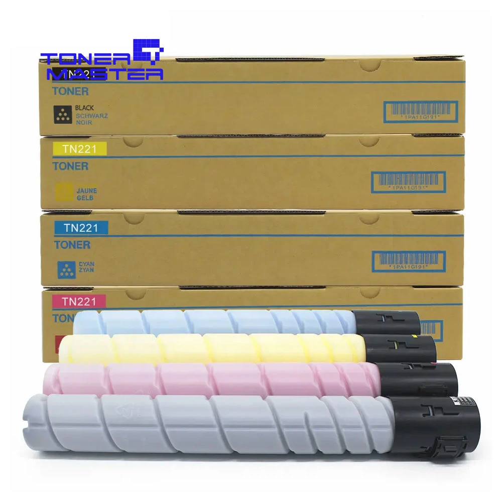 Factory Selling Compatible Toner Cartridge Tn221 For Konica Minolta Bizhub C227 C287 C7528