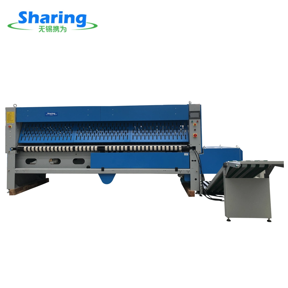 3300mm Fully Automatic Hotel Laundry Linen Bed Sheet Duvet Cover Folder Folding Machine