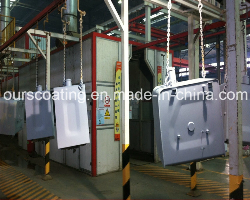 High-Efficiency Paint Spraying Line Powder Coating Equipment for Oil Tanks