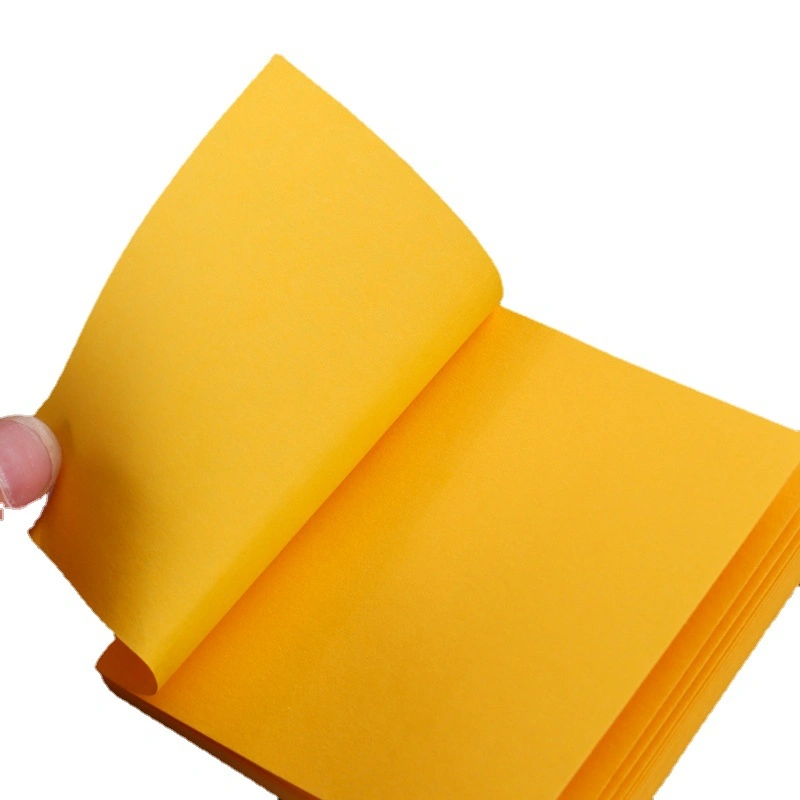 Color Self-Adhesive Notes Notepad Paper Circular Office Notes