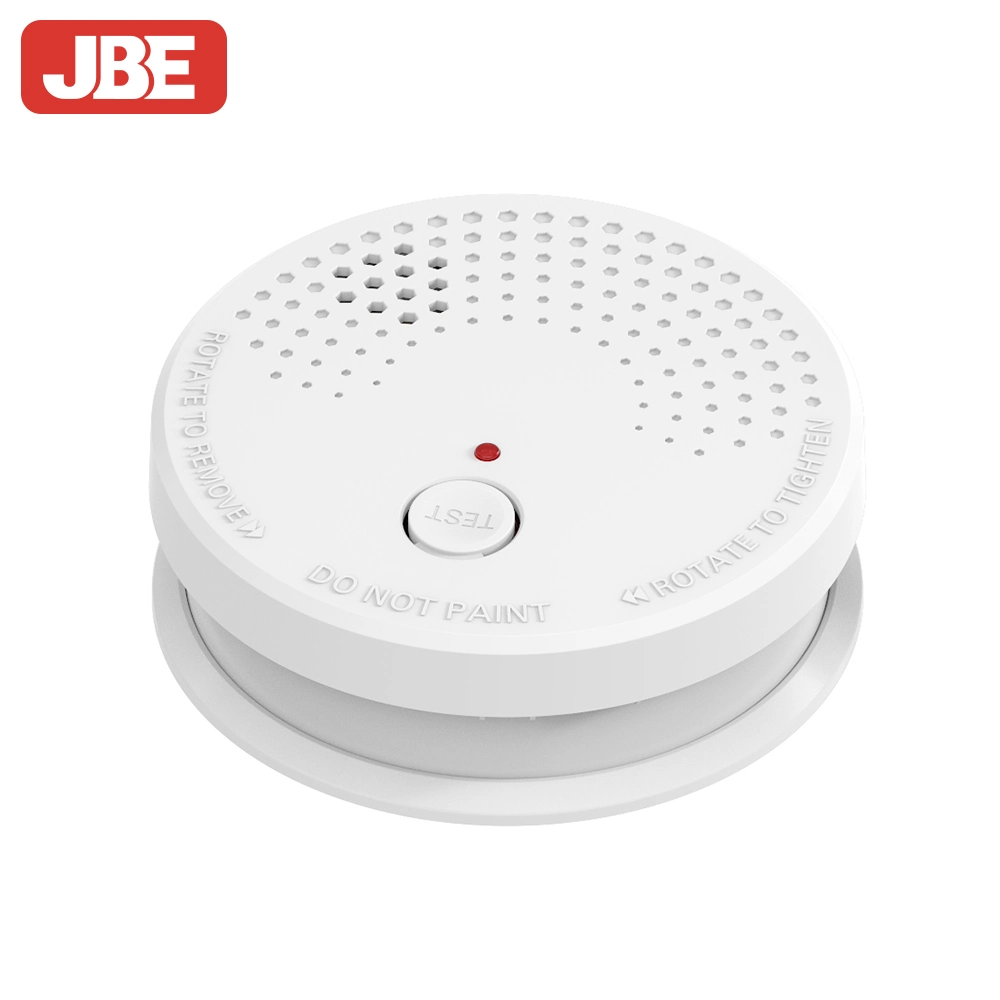 Jbe Good Sale Portable 9V Replaceable Battery Smoke Fire Detector