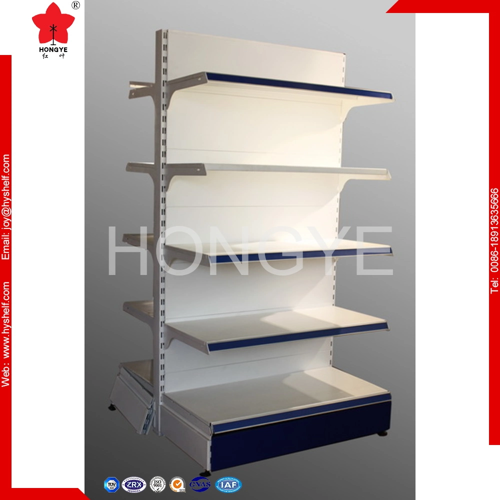 Supermarket Shop Store Goods Display Wall Steel Shelf