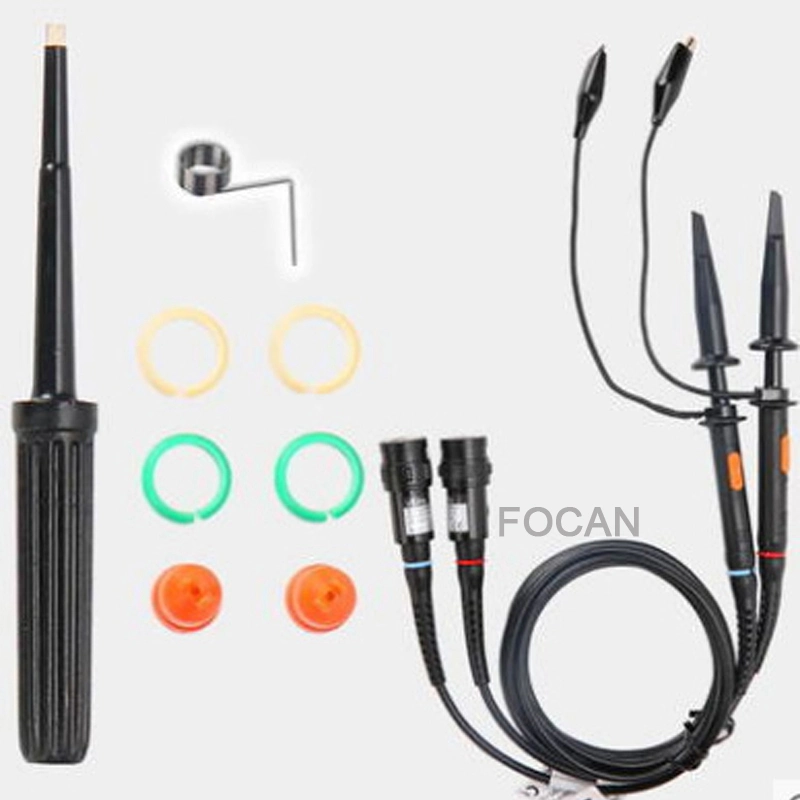 BNC 100MHz Oscilloscope Probe Stick Test Lead 10 to 1 P6020 P6040 P6060 P6100 P6150 P6200