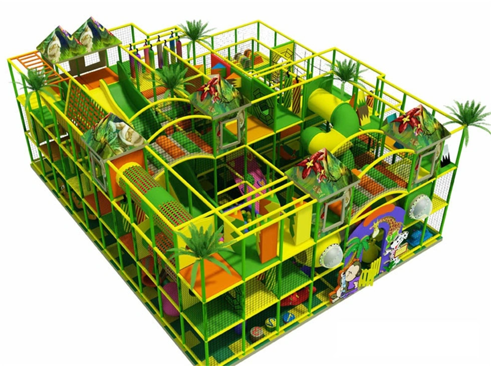 Nuevo diseño del parque de diversiones de los niños pequeños los niños comercial equipos de juego interior, piscina infantil