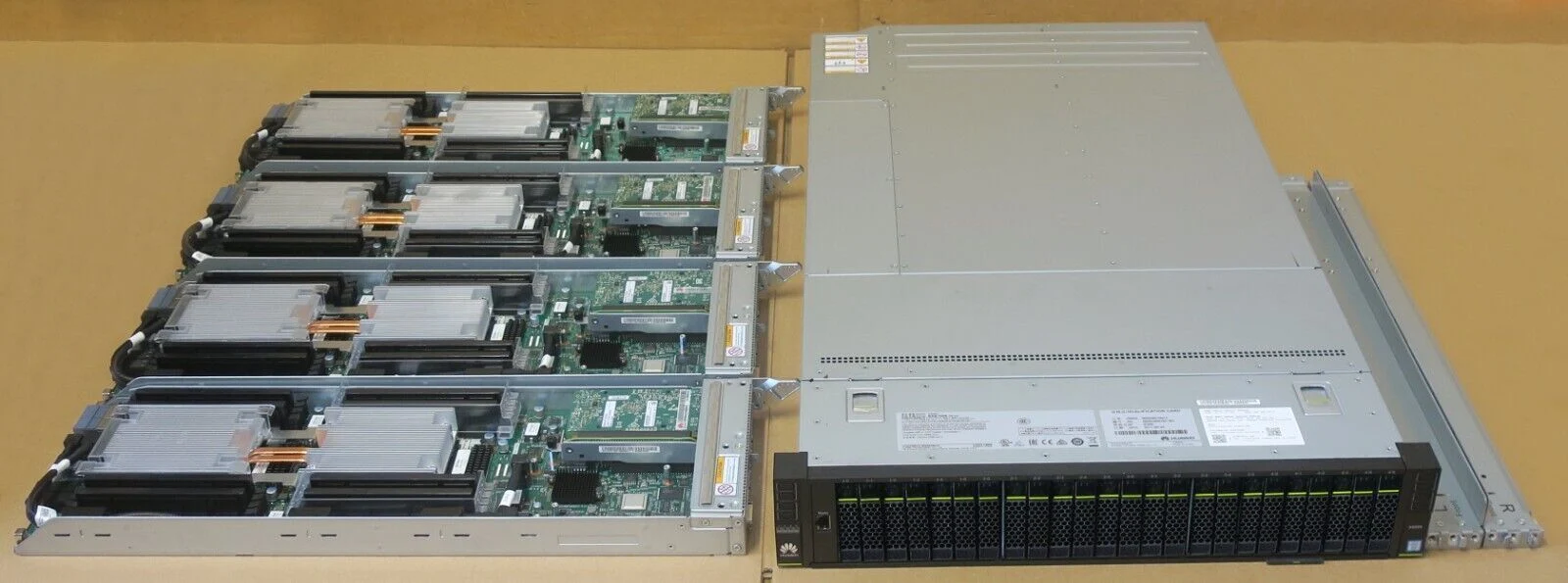 Fabricante chino Fusionserver X6000 V5 Armario de servidores de alta densidad de 2 u 4 sockets de servidor de alta densidad