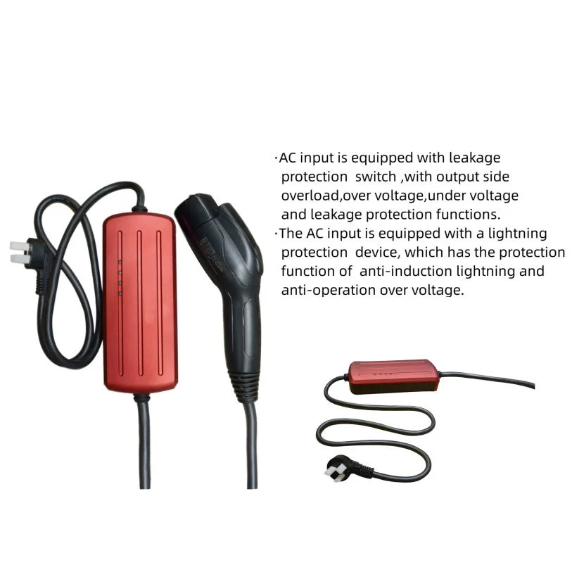 Mobile Emergency Portable DC 7kw Power Battery CCS2 EV Electric Vehicle Charger