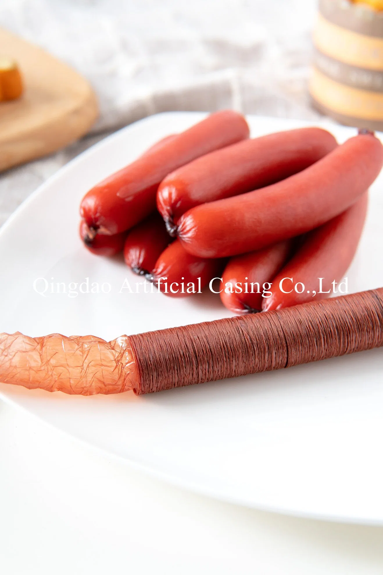 Fresh Sausage Casing for Grilled Sausages Caliber 14mm to Caliber 26mm