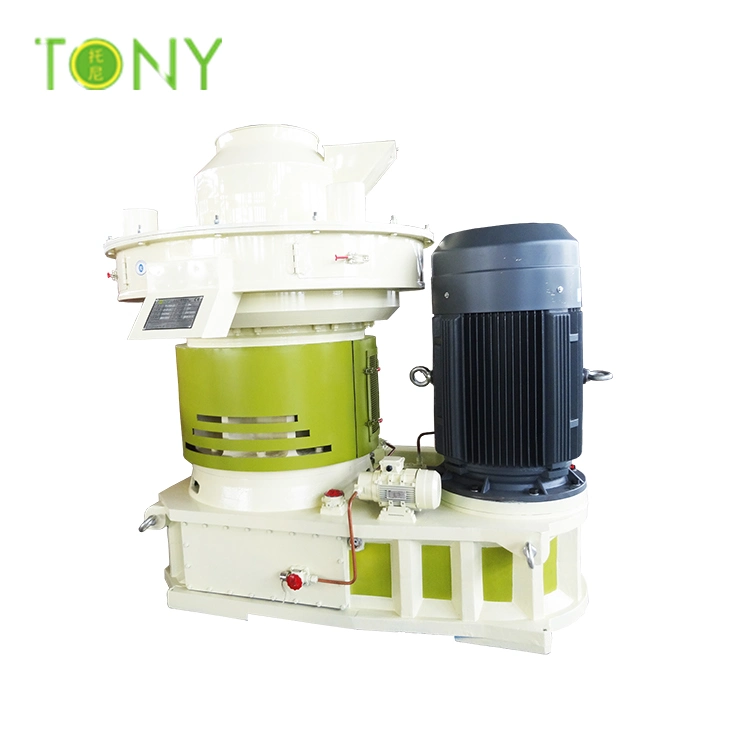 Tony Professional Design Vertical Ring Die Wood Sawdust Shaving Pellet Machine