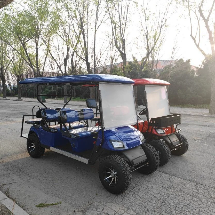 8 plazas off-road Legal Carrito de golf del vehículo eléctrico con la gran pantalla táctil