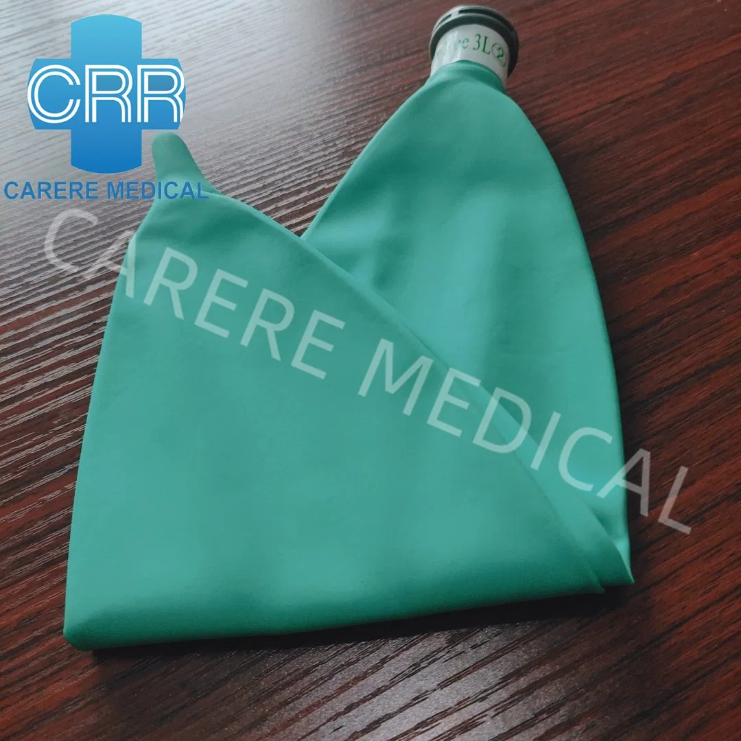 High Quality Disposalbe Ventilator Anesthesia Breathing Bag Green Latex Free Bag Breathing Reservoir Bag with CE