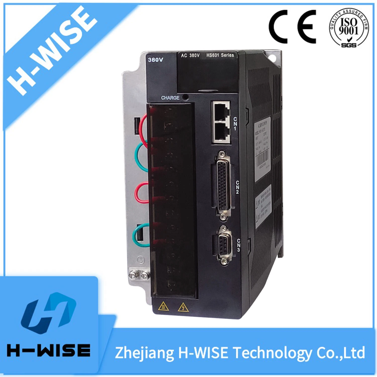 New HS601 Series AC Servo Driver System with Powerful Torque Motor Optional Extension Card Function 200W 220V to 22kw 380V