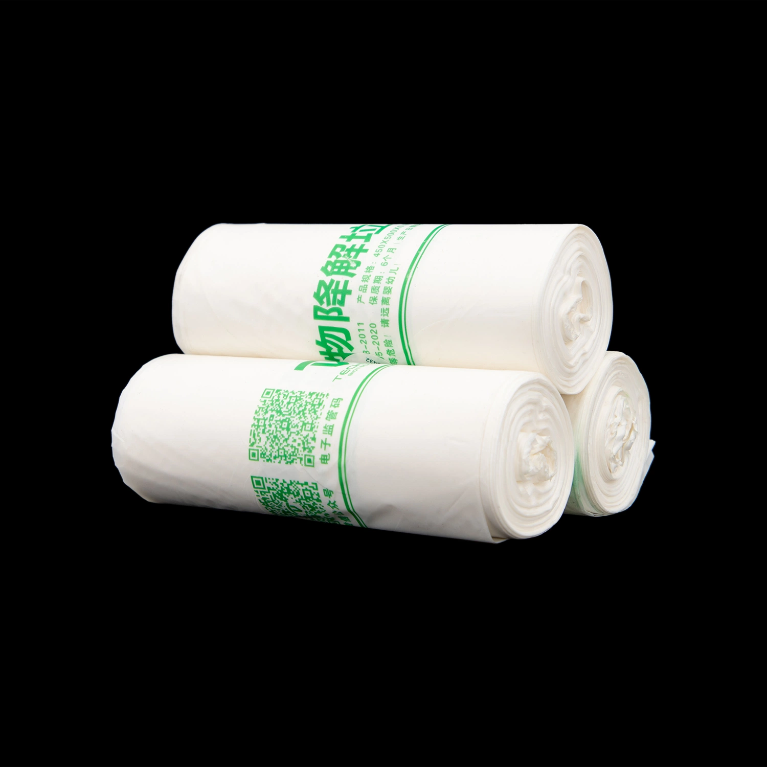 Disposable PE C-Fold Garbage Bag/Trash Bag/Rubbish Bag