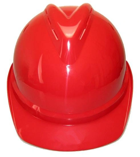 Hard Hat Construction Safety Hat Blue V Type Safety Helmet