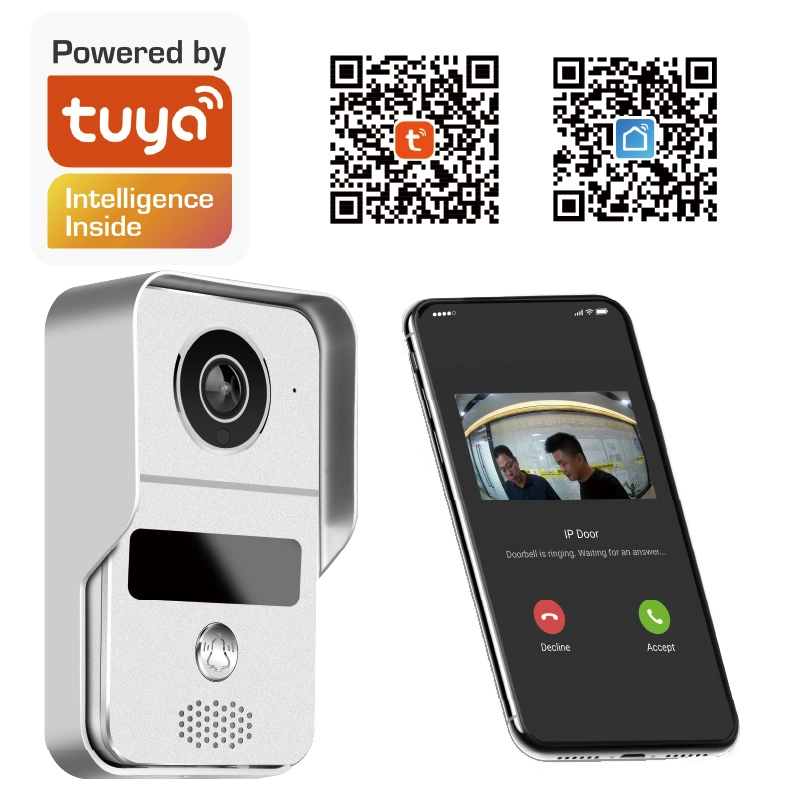 H. 265 Tuya APP 1080P WiFi Video Doorbell