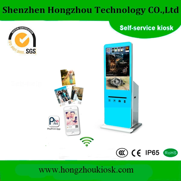 Self-Service Kiosk Smart Photo Printing Kiosk ATM Payment Machine Document Scanning Kiosk with A4 Printer