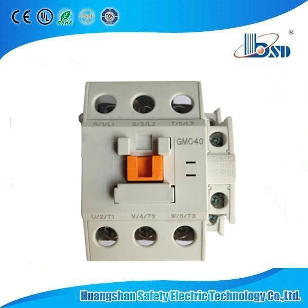 Contactor 3pole 4pole 9A-150A, contactor eléctrico de la CA de Gmc