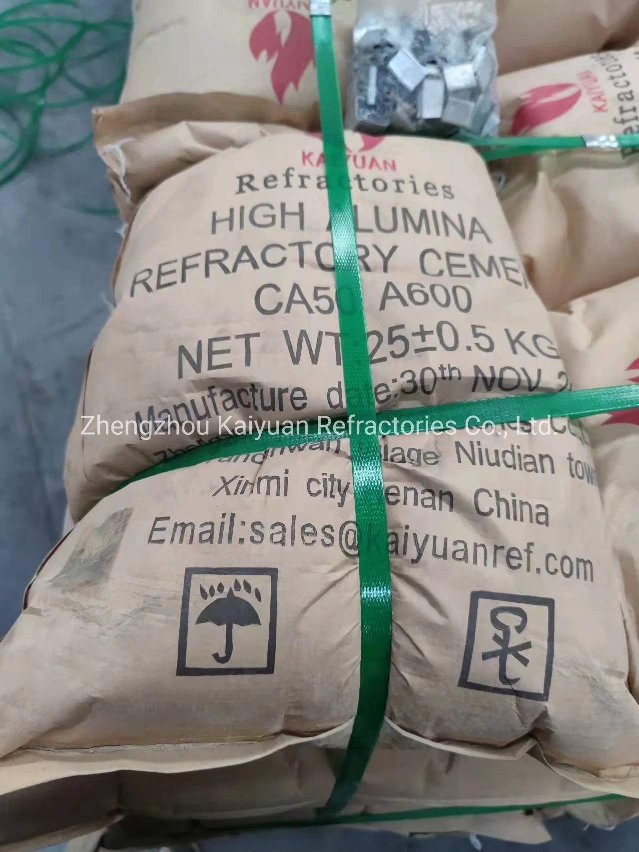 Refractory Material High Alumina Refractory Cement Ca80