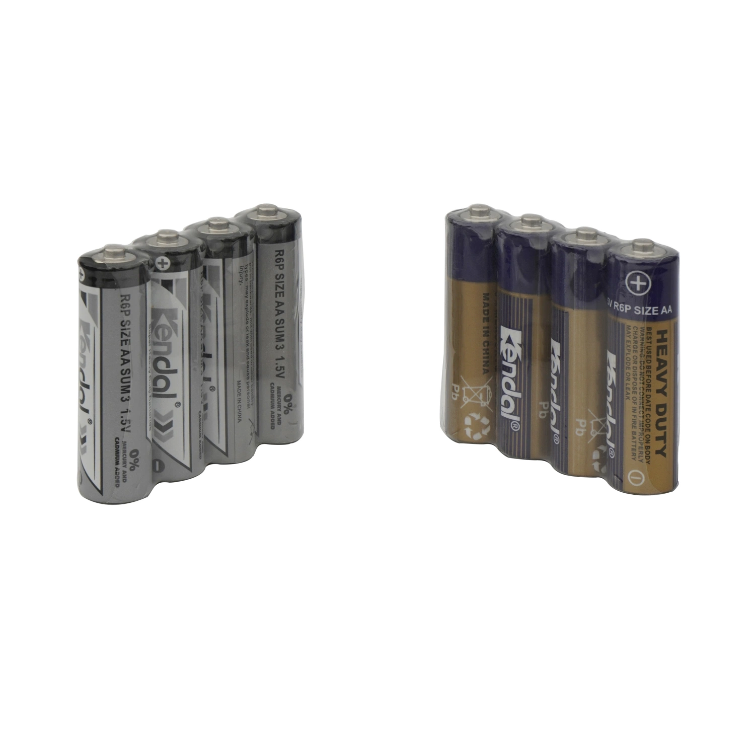 1.5V Batería de Zinc de Carbono R03p/AAA