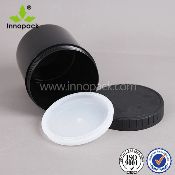 HDPE Black 1L HDPE Kunststoffflasche mit Steckverschluss