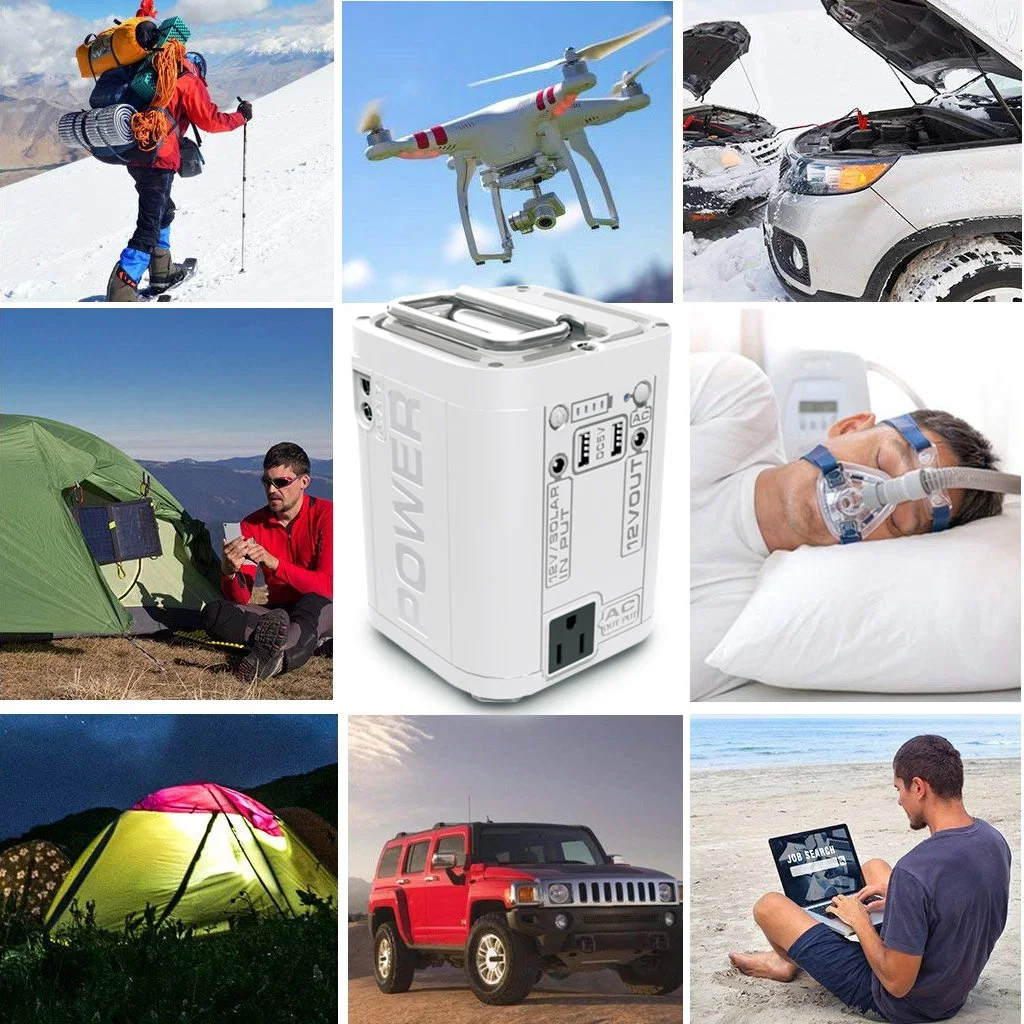 100W 26800mAh Home Camping Emergency Super Portable Solar Power Station Generator Multi Function Electric Outdoor