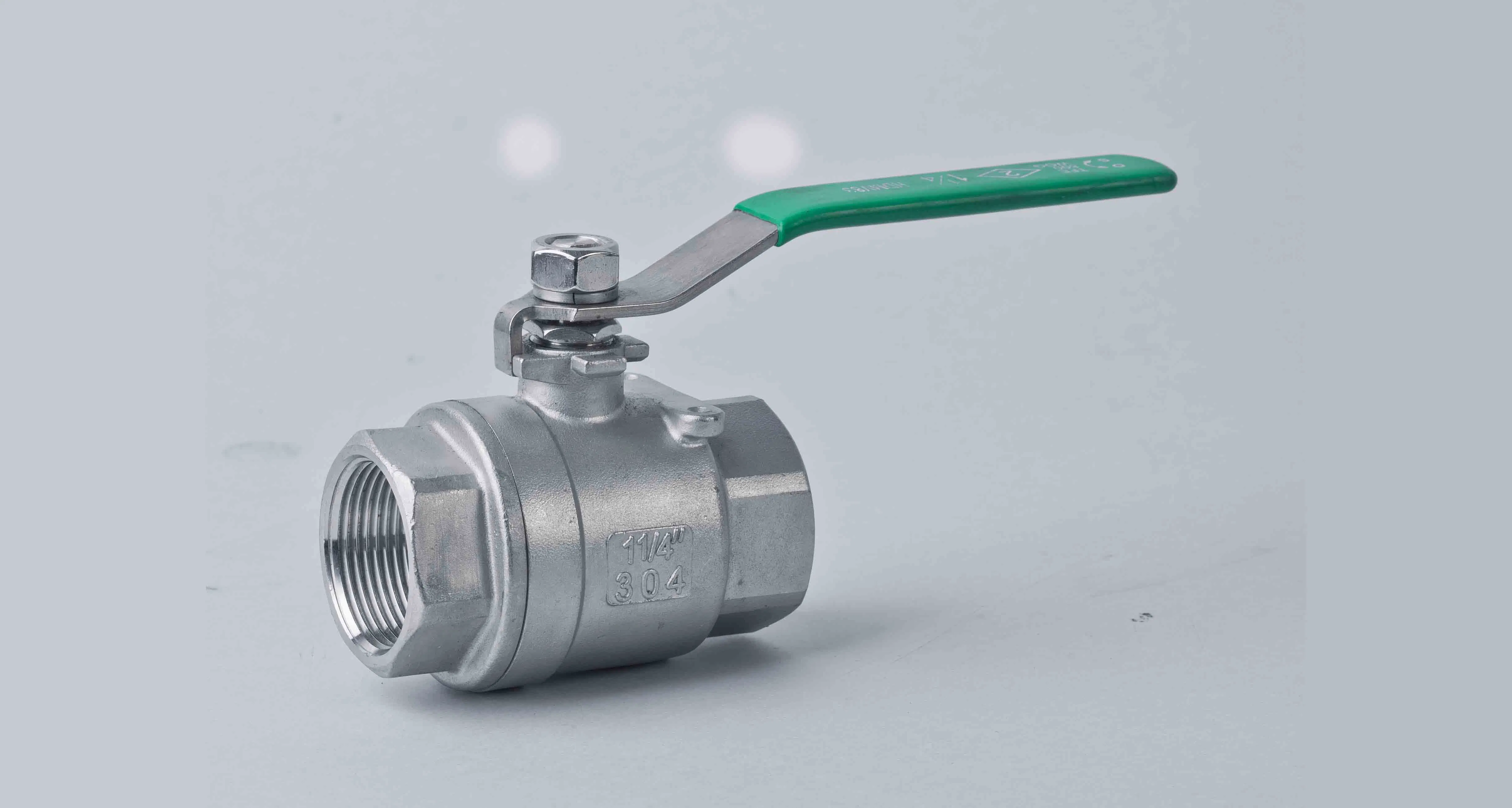 Investment Casting 1000psi DIN3202-M3 2PC Ball Valve