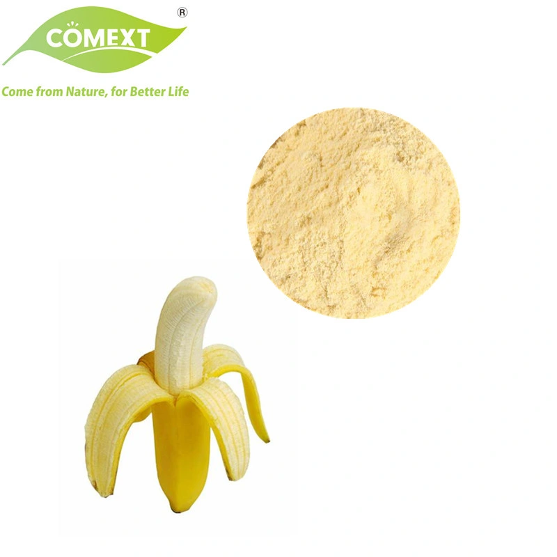 Высококачественный образец COMEXT защищает добавку еды живота Органический порошок банана замораживание сушеный фруктовый порошок банана