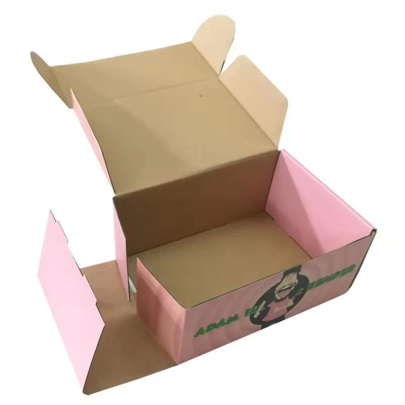 China Suppliers Delicate High Performance Recycled Printed Corrugated Paper Box Package