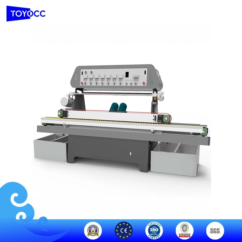 2023 Hot Sale Glass Ceramic, Glass Sheet Edge Beveling/Straight Edging Grinding Machine Horizontal Type with Factory Price