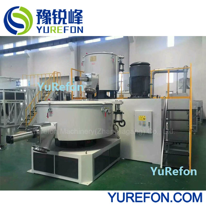 Plastic PVC High Speed Mixer Machine / Mixing Unit